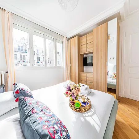 Cozy Apartment-1br 4p- Trocadero Eiffel Tower Apartamento